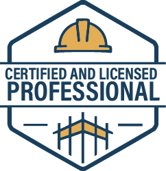 Certified Licensed professional Badge